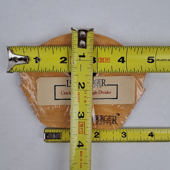 Longaberger Woodcrafts Bread and Cracker Basket Single Dividers New in Package - Picture 3 of 11